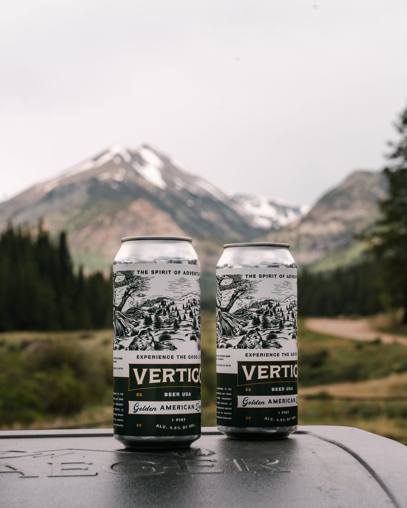 Majestic mountain landscape with evergreen trees